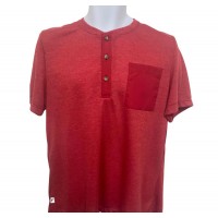 T-shirt adapté manches courtes rouge