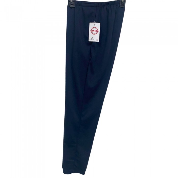 Pantalon adapté pour dames en tricot marine